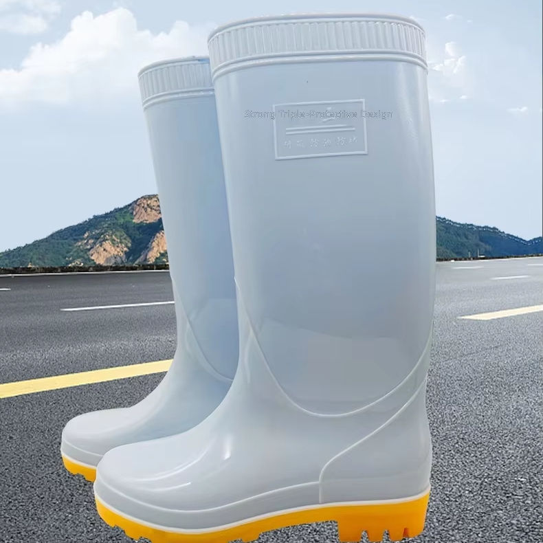 Bottes en PVC étanches et anti-poussière