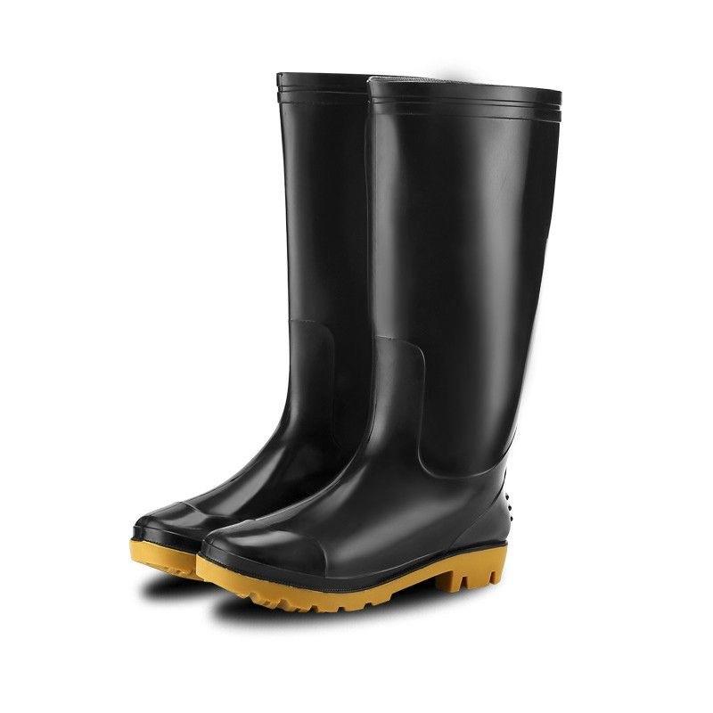 Bottes de pluie à semelle en tendon de boeuf