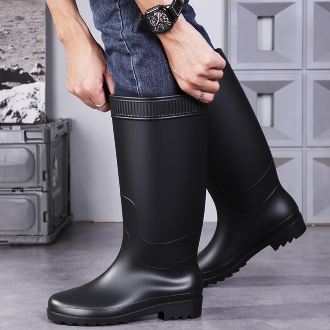 Bottes en caoutchouc à embout d'acier